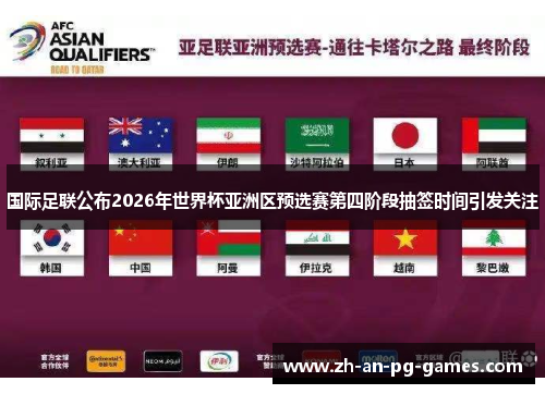 国际足联公布2026年世界杯亚洲区预选赛第四阶段抽签时间引发关注